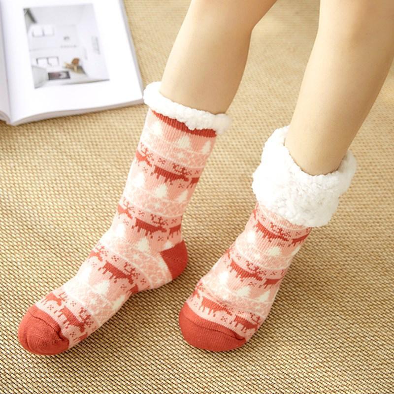Soft Fuzzy Home Socks