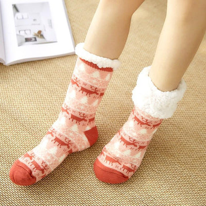 Soft Fuzzy Home Socks