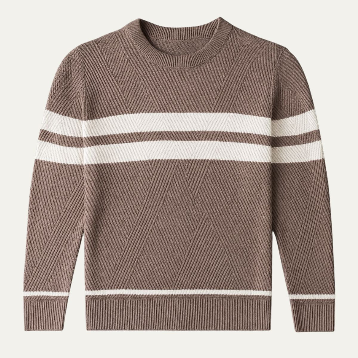 Stylish Mens Long Sleeve Fall Sweater