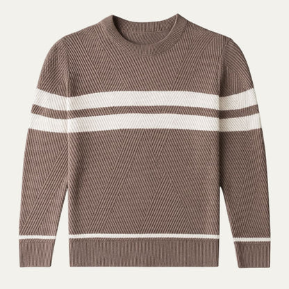Stylish Mens Long Sleeve Fall Sweater