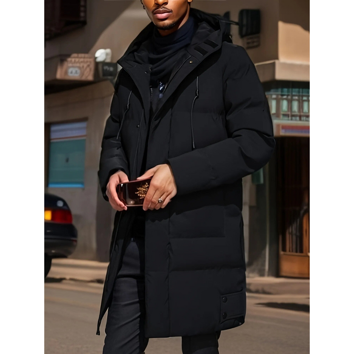 Warm Men's Down Parka Coat