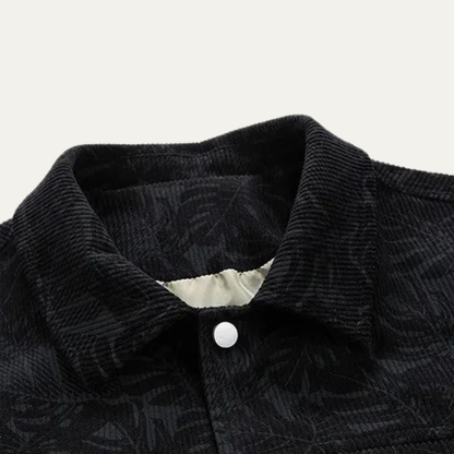 Relaxed Fit Quilted Cotton Mens Jacket