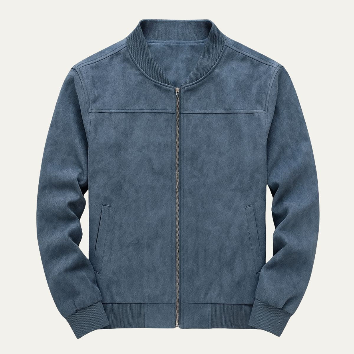 Luxury Suede Leather Mens Jacket