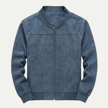 Luxury Suede Leather Mens Jacket