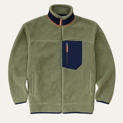 Men's Soft Plush Fleece Zip Up Jacket