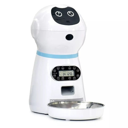 Automatic Cat Dog Feeder With Timer Pet Supplies 3.5L Smart Food Dispenser For Pets