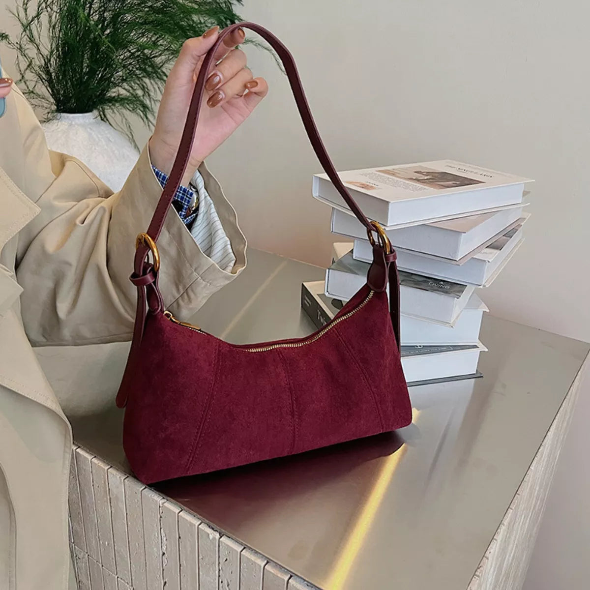 Small Water Resistant Cross Body Bag