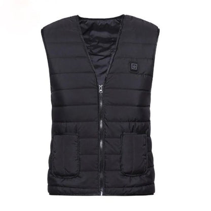 Heated Jacket Men Women Heating Coat Warm Winter Vest Electric USB Jacket Thermal