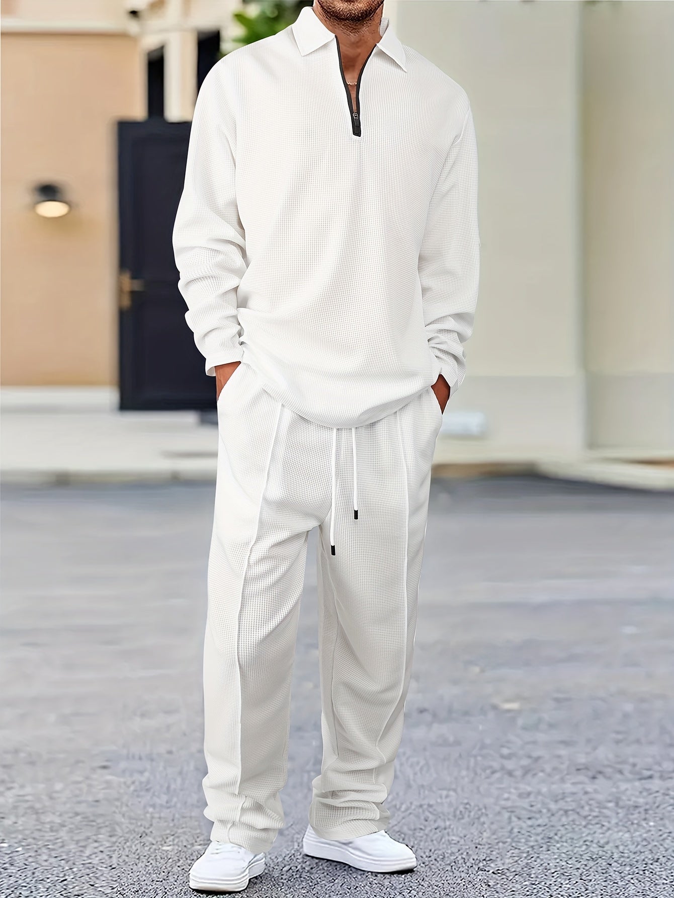 Comfortable Loose Fit Mens Jogger Suit - OutfitLondon