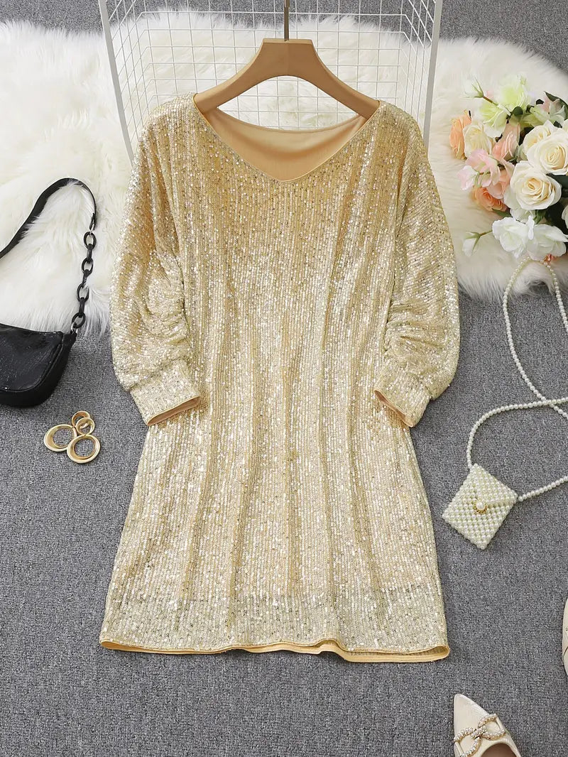 Women's Sequin Party Dress