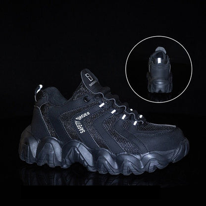 Unisex Orthopedic Shoes Indestructible Solid Sole Reflective Safety Sneakers