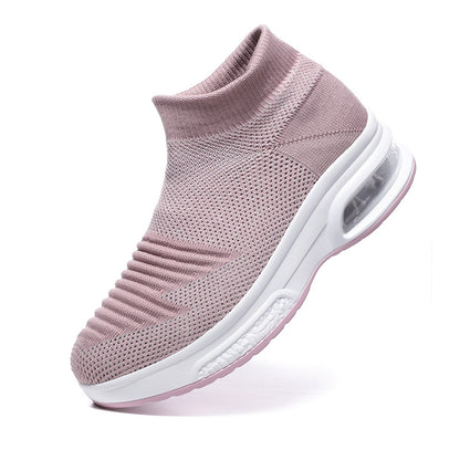 Woman's Orthopedic Knit Chunky Slip On Sneakers