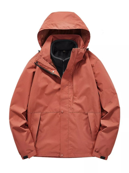 Big Mens Thick Hooded Jacket - OutfitLondon