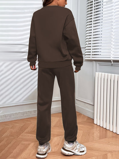 Relaxed Fit 2-Piece Sport Tracksuit