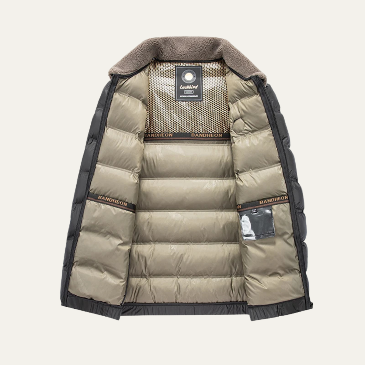 Warm Waterproof Men's Heated Puffer Jacket