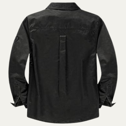 Warm Water Repellent Men's Cotton Flannel Jacket