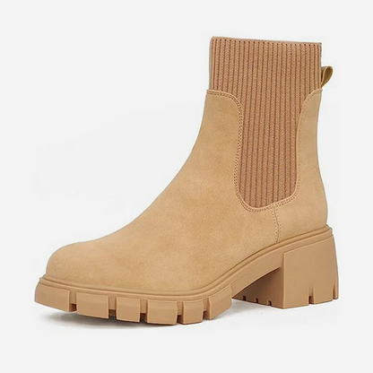 Comfy Womens Knit Short Booties