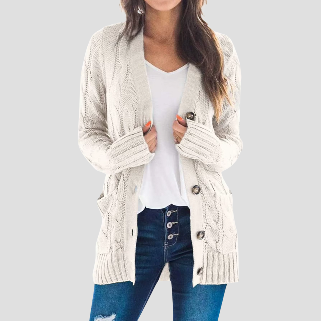 Soft Warm Cable Knit Sweater