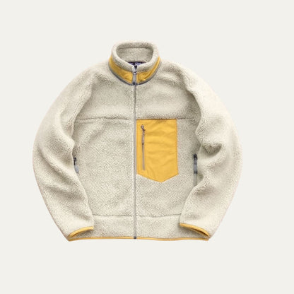 Men's Soft Plush Fleece Zip Up Jacket