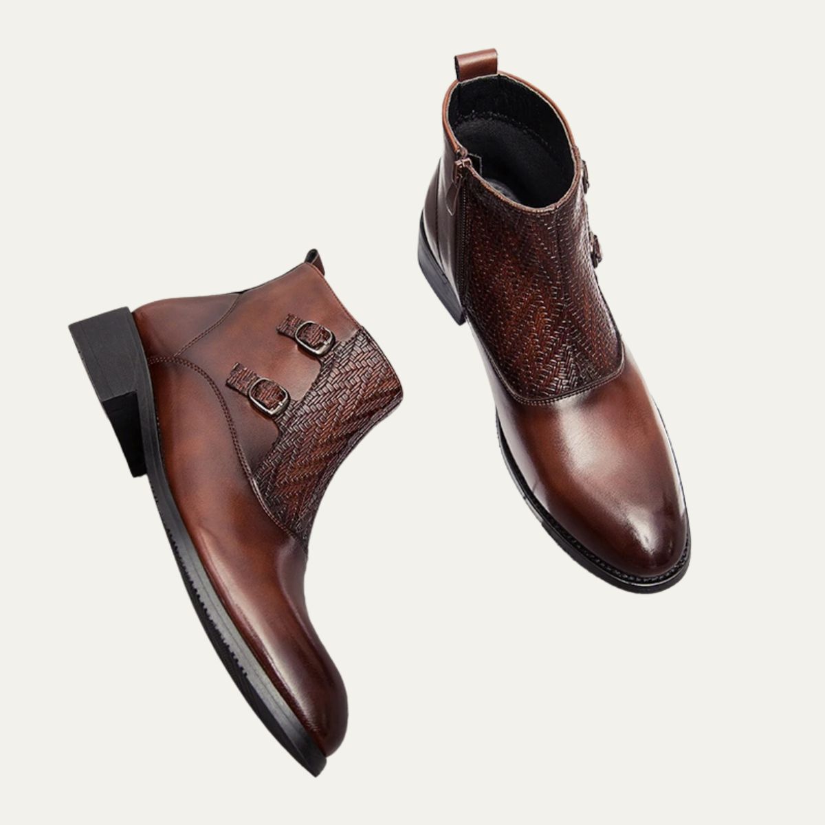 Classic Leather Chelsea Boots for Men - Premium Winter Shoes