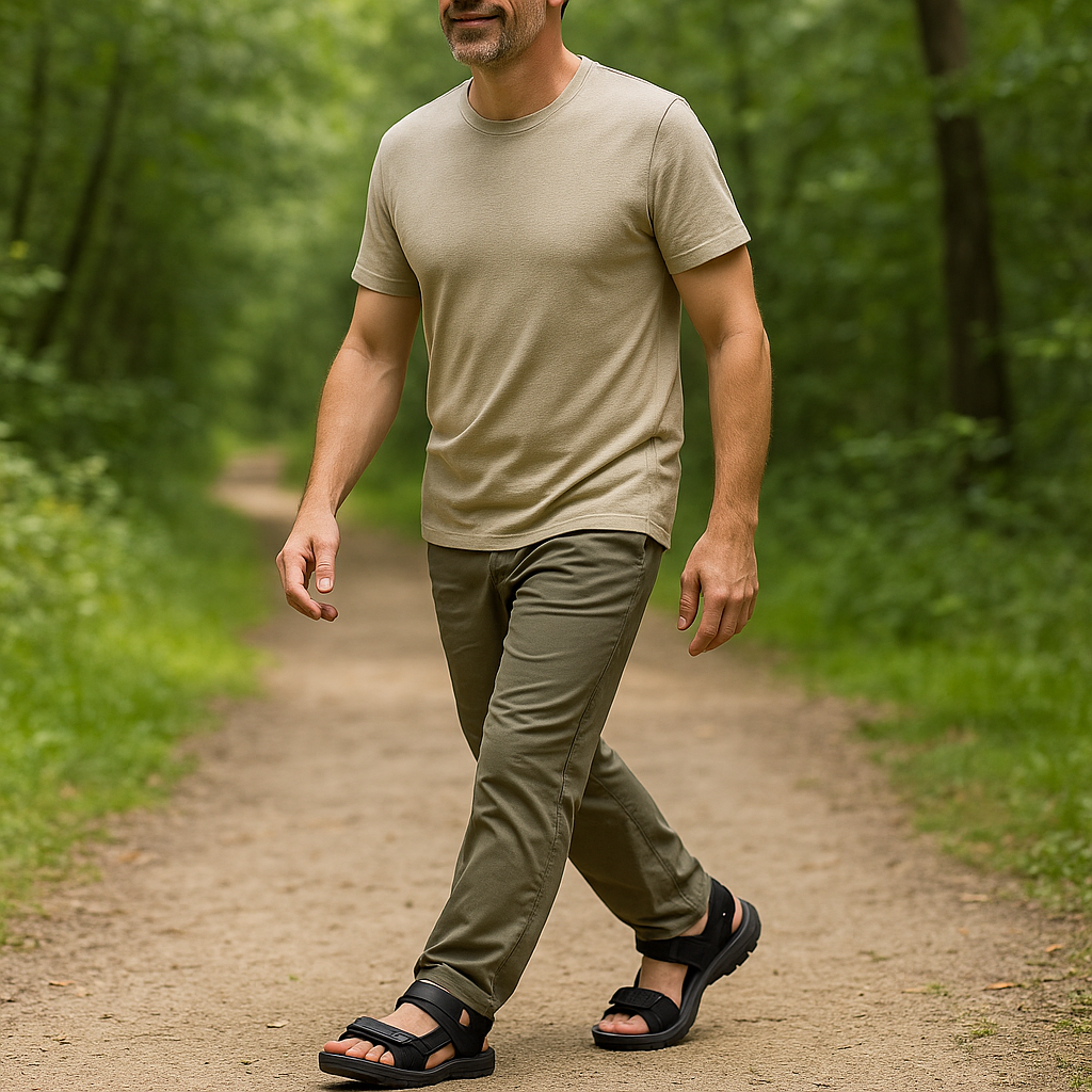 Ergonomic Orthopaedic Men's Sandals for Pain Relief
