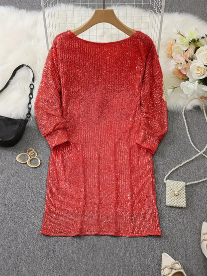 Women's Sequin Party Dress
