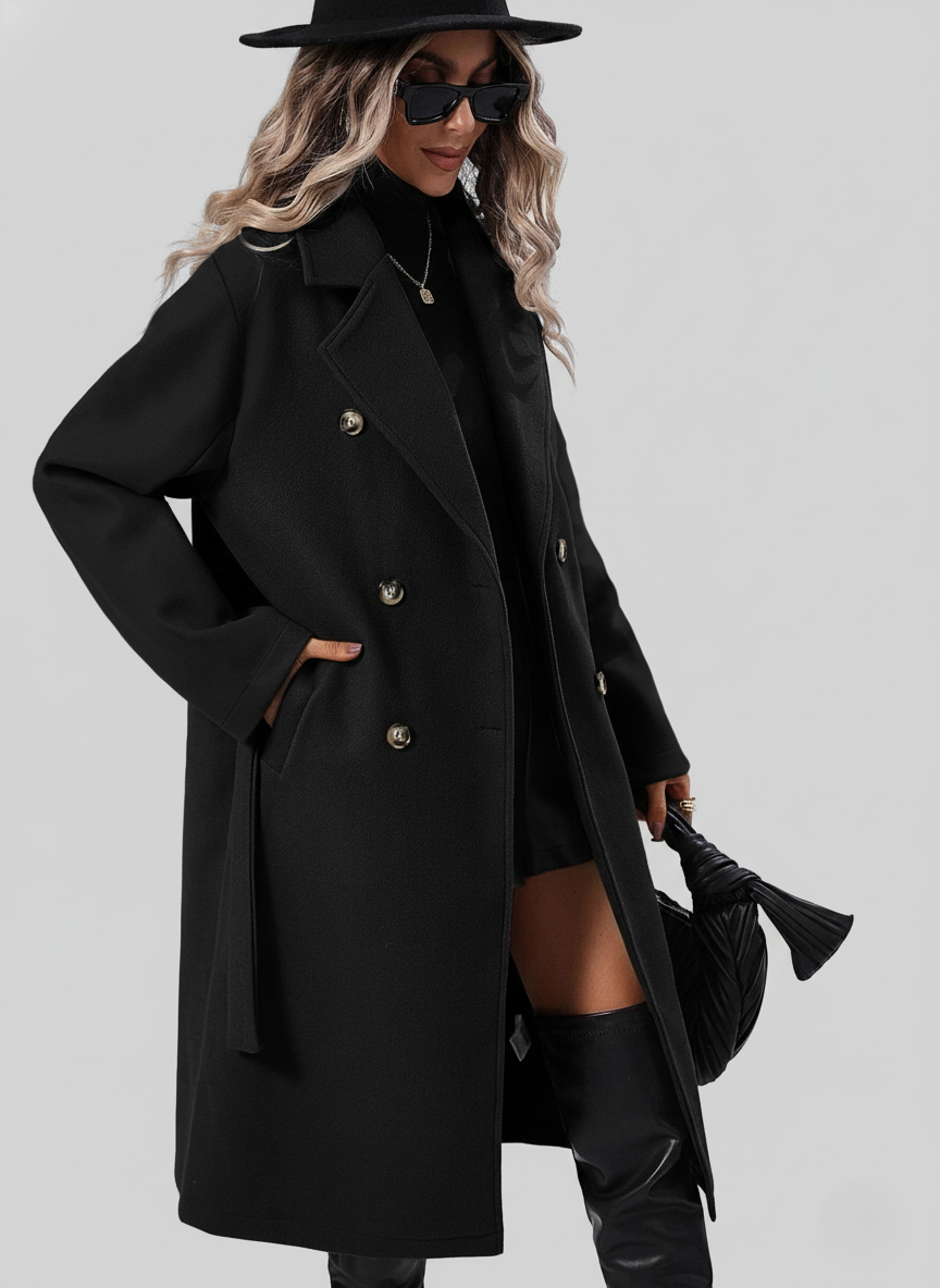 Classic Fit Double Breasted Trench Coat