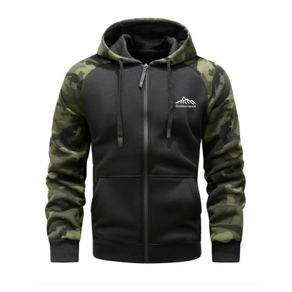 Soft Camouflage Fleece Mens Jacket - OutfitLondon