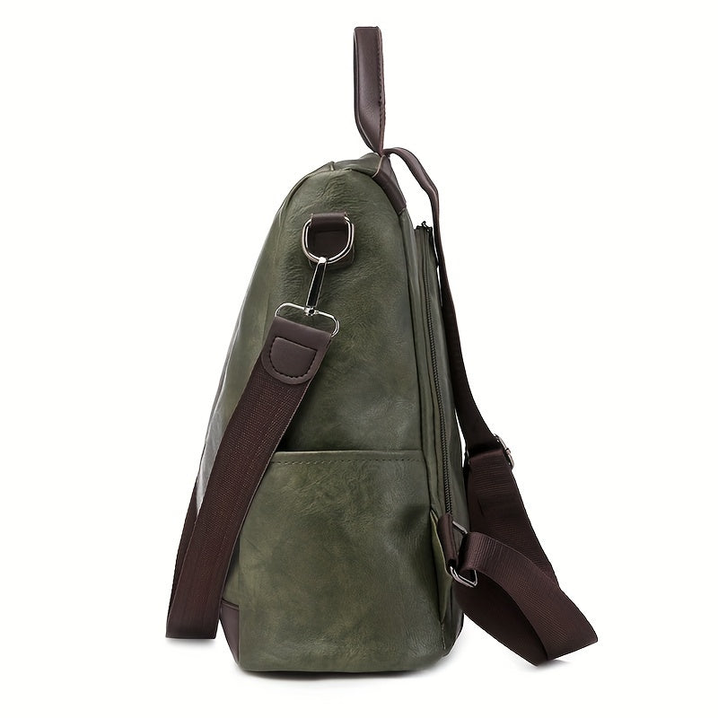 Stylish Vegan Leather Ladies Backpack