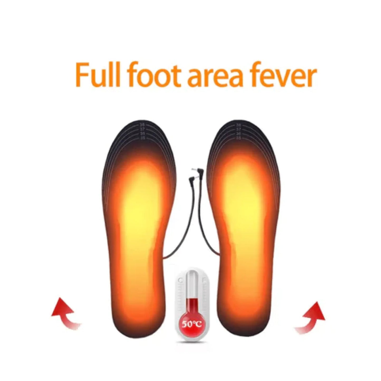 Rechargeable Heated Insoles – Best Thermal Shoe Inserts for Boots, Work Boots & Everyday Winter Comfort