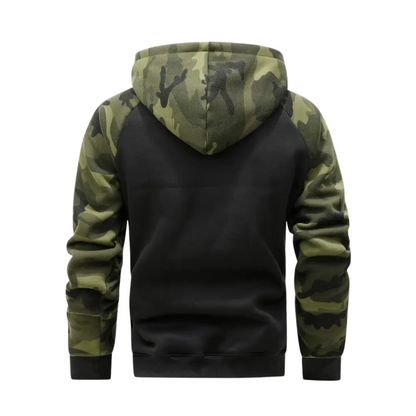 Soft Camouflage Fleece Mens Jacket