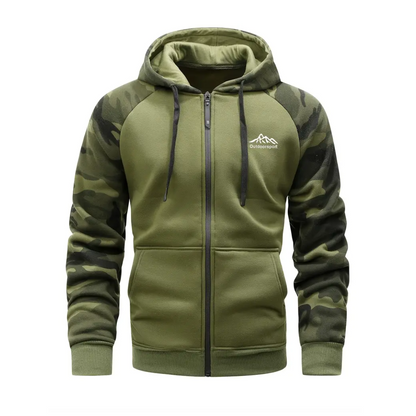 Soft Camouflage Fleece Mens Jacket