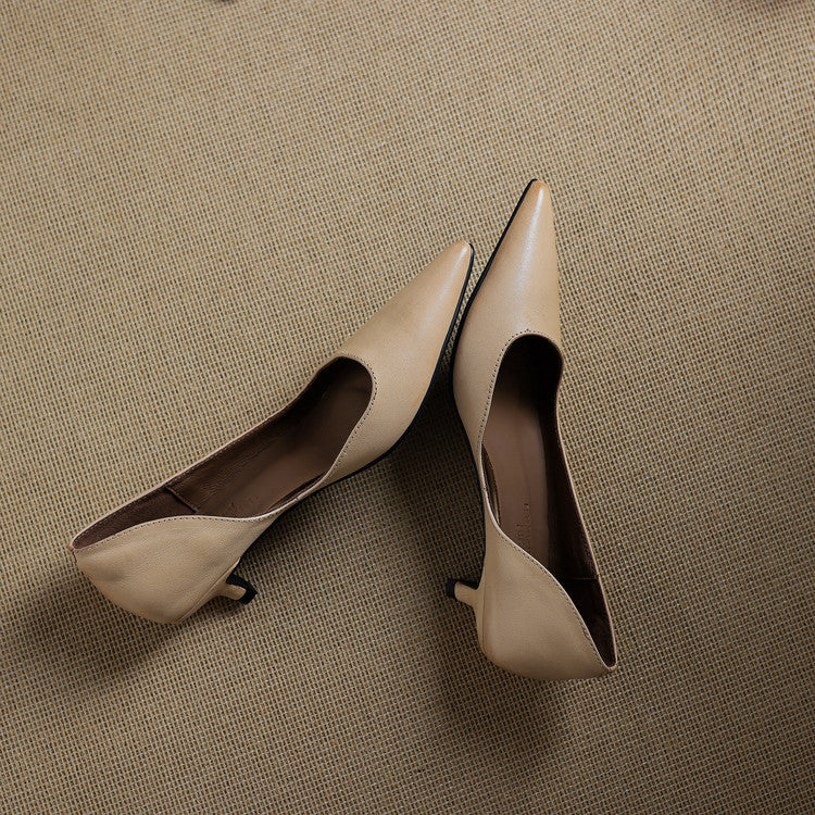 Vienna Genuine Leather Heels
