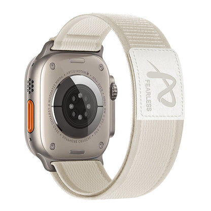 Strong Adjustable Strap for Apple Watch with Leather Accent