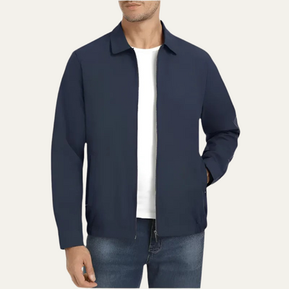 Slim Fit Casual Zip Jacket For Men