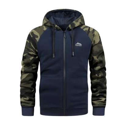 Soft Camouflage Fleece Mens Jacket