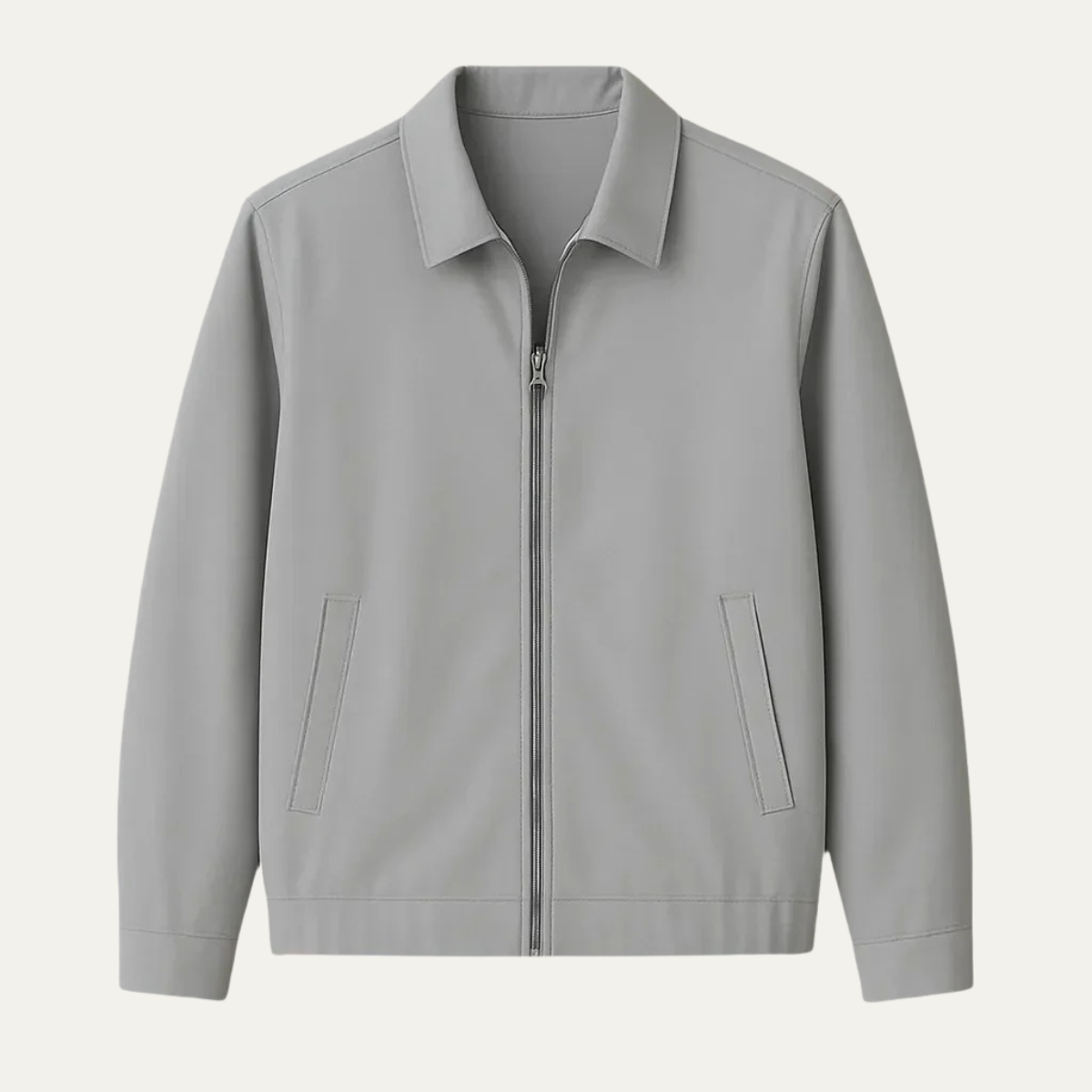 Slim Fit Casual Zip Jacket For Men - OutfitLondon