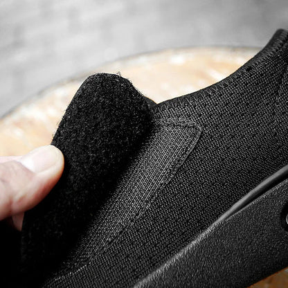Comfortable Wide Fit Walking Shoes - Slip Resistant