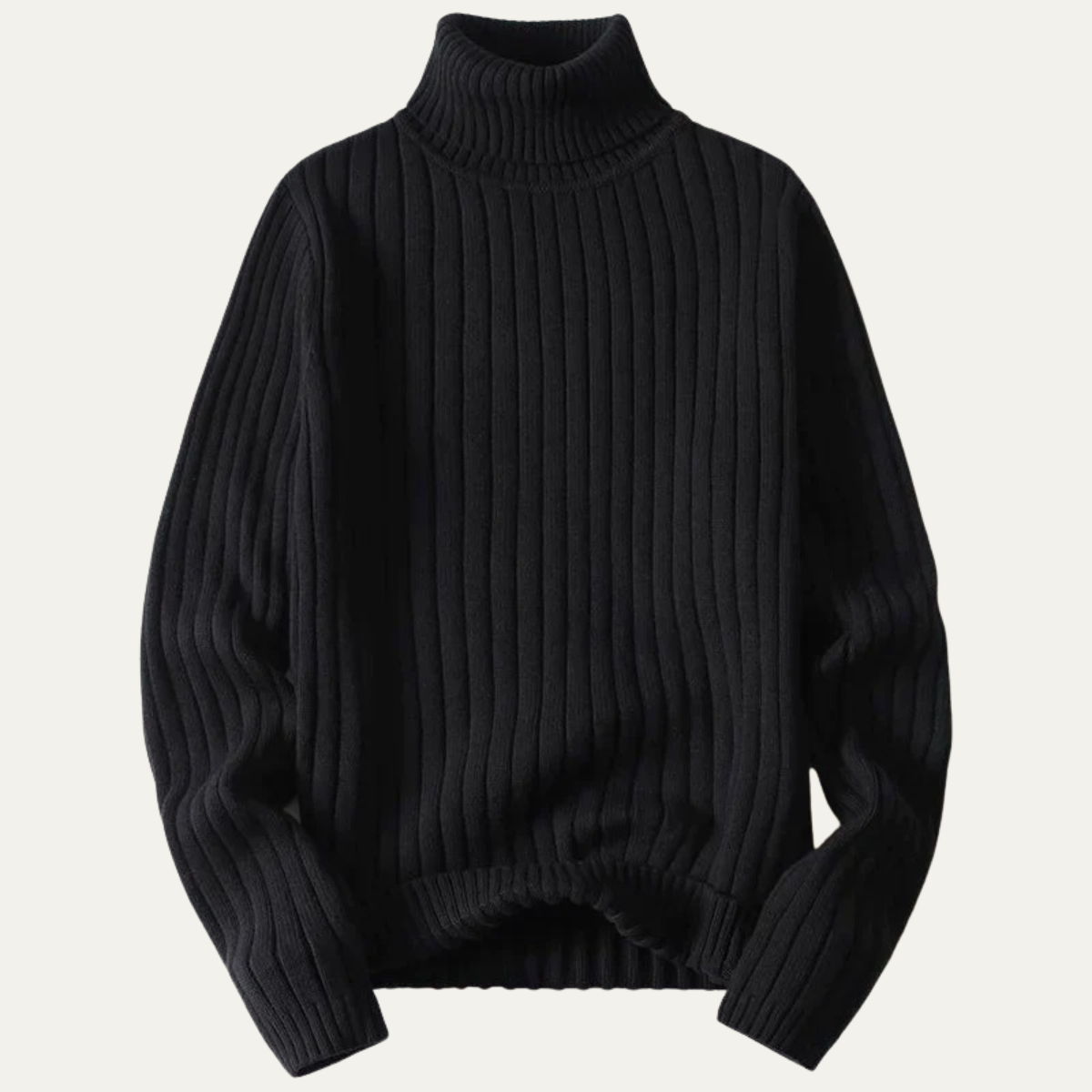Thick Crew Neck Winter Sweater - OutfitLondon