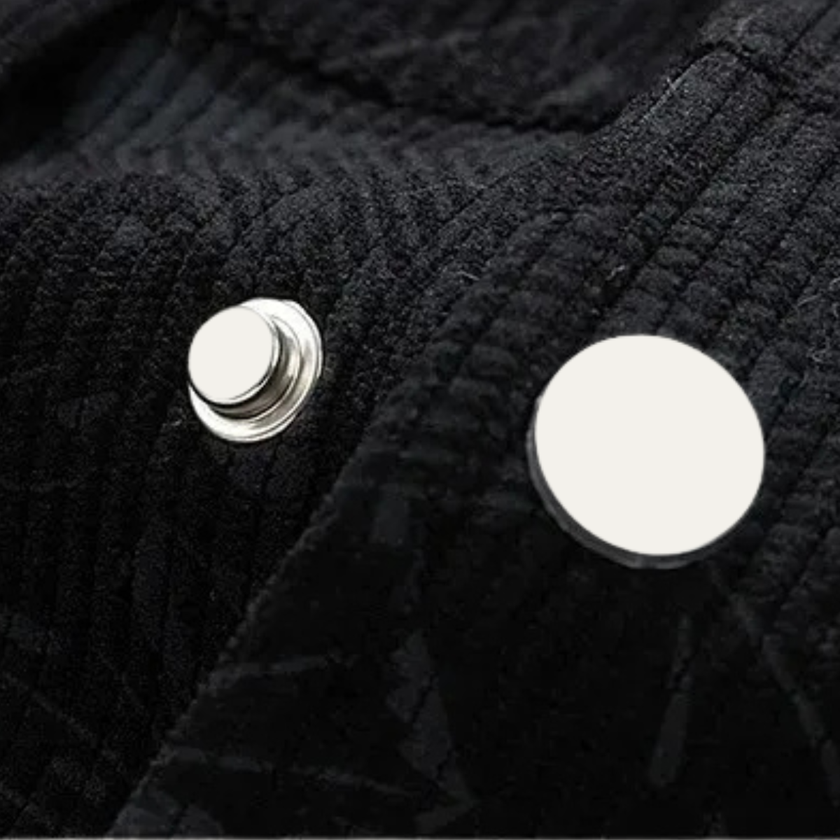 Relaxed Fit Quilted Cotton Mens Jacket