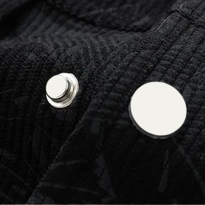 Relaxed Fit Quilted Cotton Mens Jacket