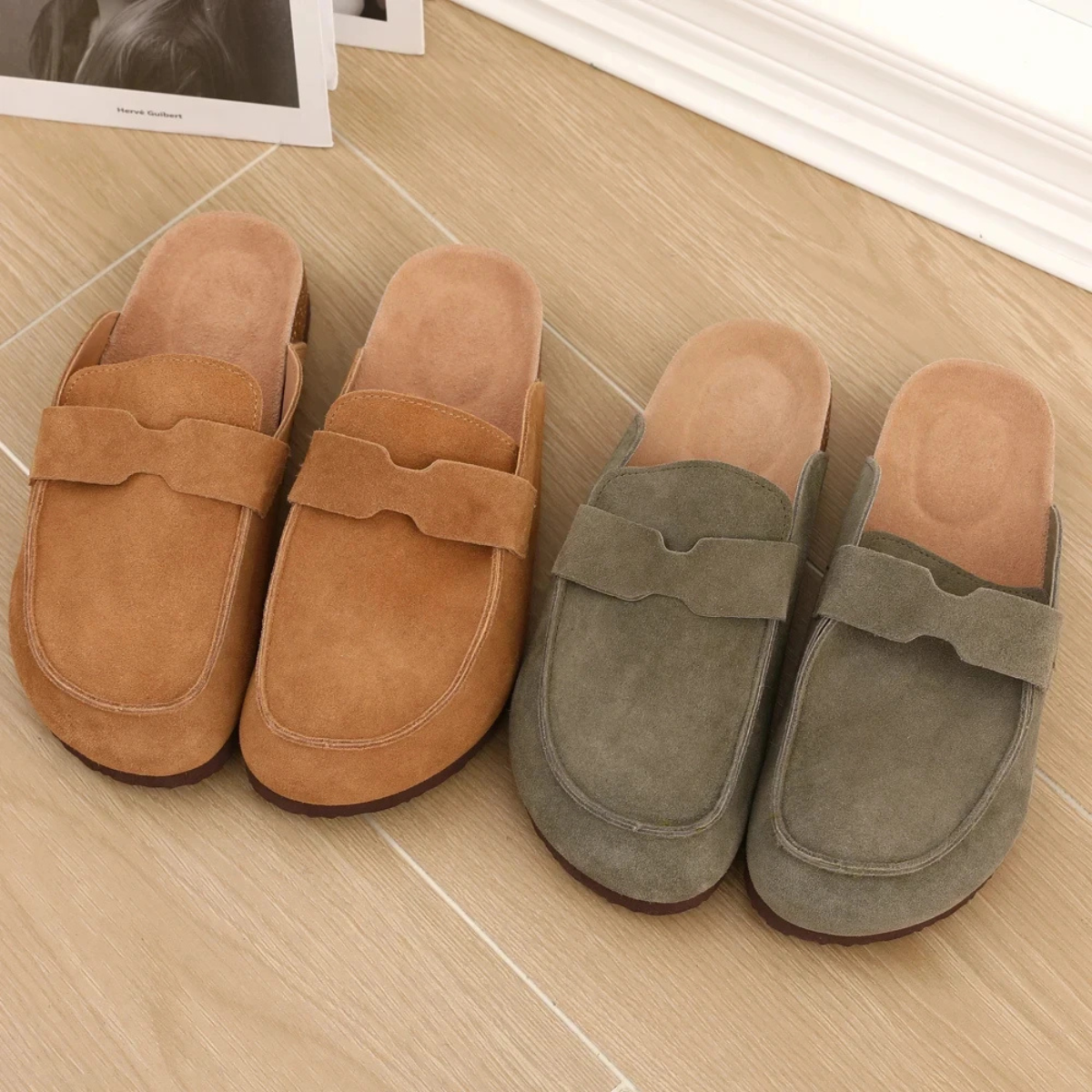 Luxury Suede Men's Moccasin Slip On Shoes