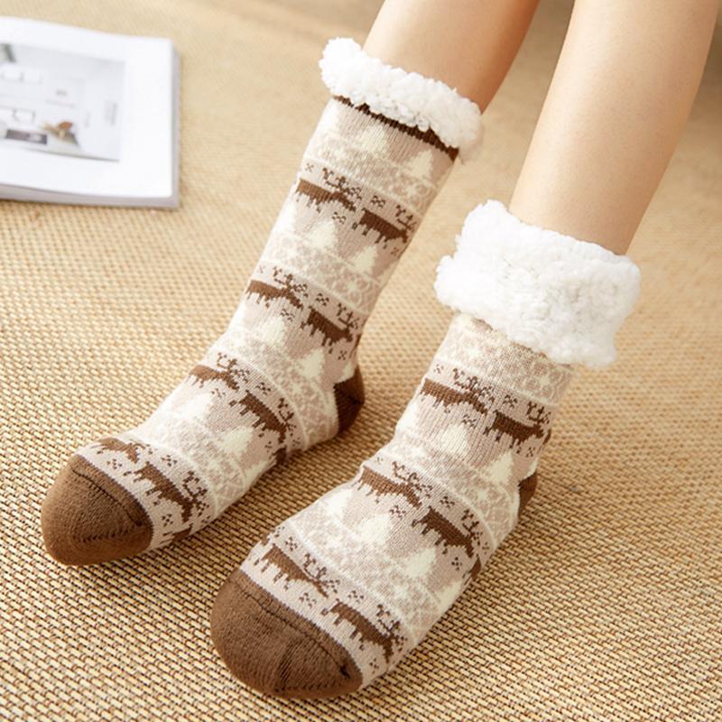 Soft Fuzzy Home Socks