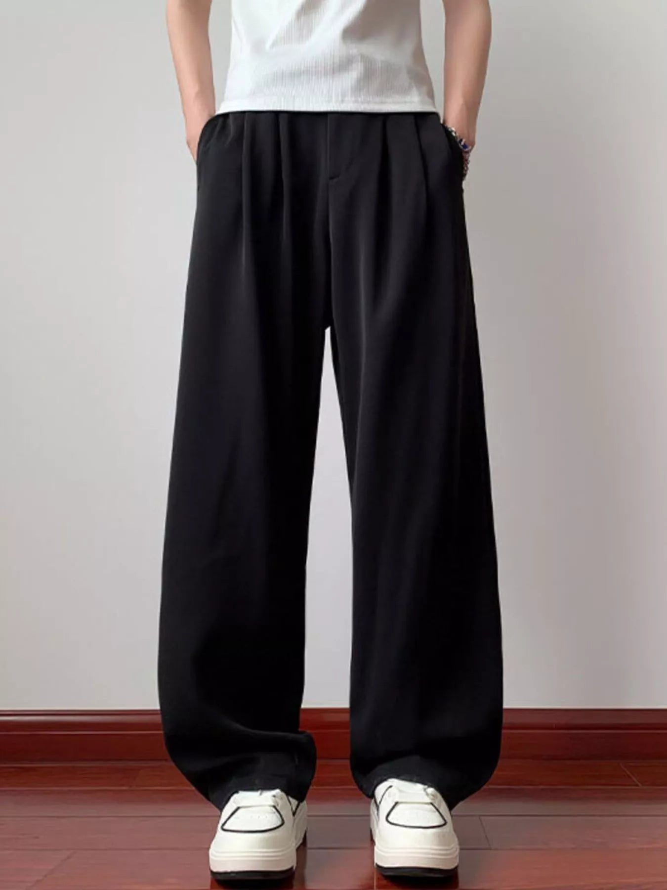 Relaxed Fit Mens Big Size Trousers - OutfitLondon