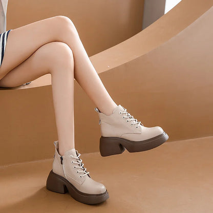 Classic High Heel Comfort Loafers
