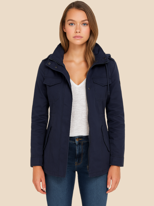 Women's Slim Fit Water Resistant Jacket