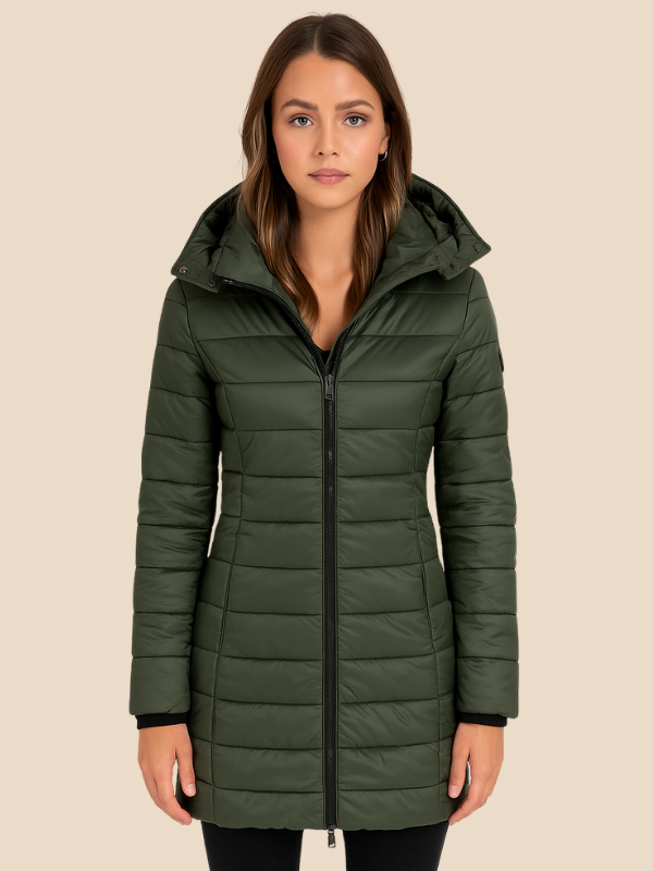 Warm Women's Hooded Parka Coat