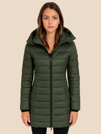 Warm Women's Hooded Parka Coat