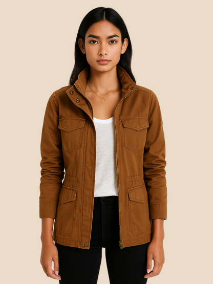 Women's Slim Fit Water Resistant Jacket