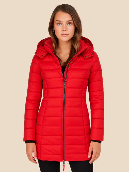 Warm Women's Hooded Parka Coat